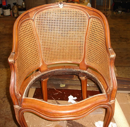 Chair to be recaned