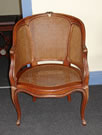 Recane chair seat